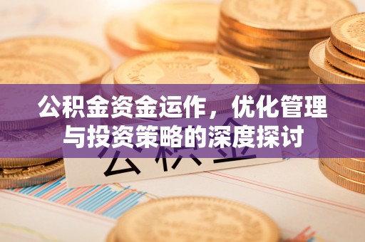 澜沧公积金资金运作，优化管理与投资策略的深度探讨