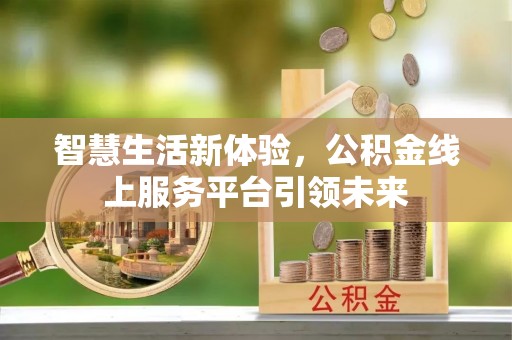 澜沧智慧生活新体验，公积金线上服务平台引领未来
