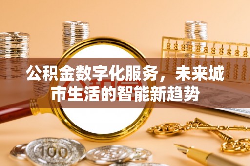 澜沧公积金数字化服务，未来城市生活的智能新趋势