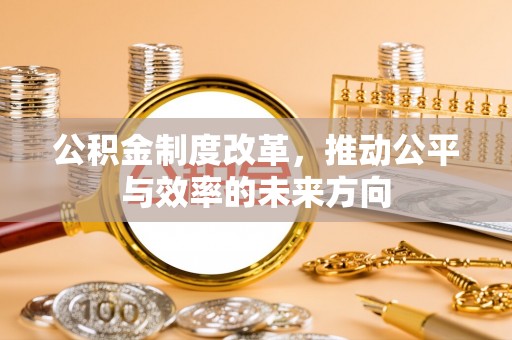 澜沧公积金制度改革，推动公平与效率的未来方向