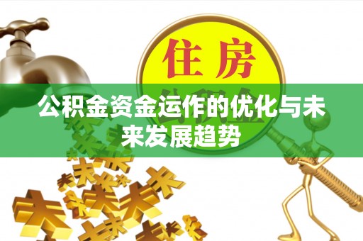 澜沧公积金资金运作的优化与未来发展趋势