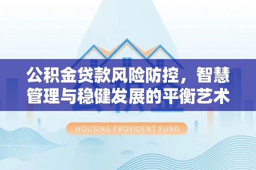 澜沧公积金贷款风险防控，智慧管理与稳健发展的平衡艺术